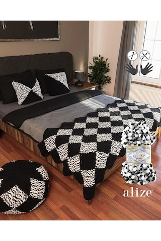 Alize Puffy Puffy 1060 - 5 Adet Peluş İplik 264250942