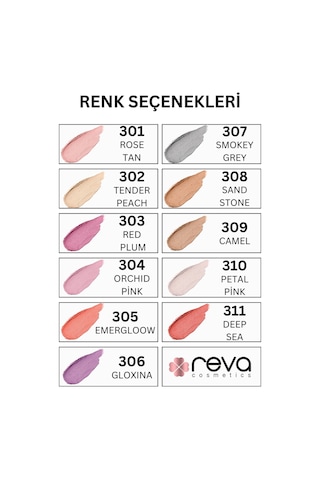 Reva Vegan Krem Göz Farı 311