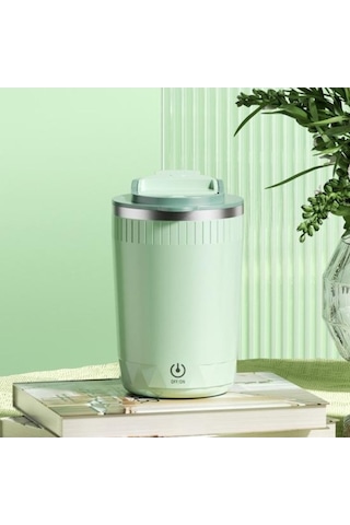 Novahub Yüksek Hızlı Şarj Edilebilir Manyetik Karıştırma Kahve Kupası - Bej Model Bej