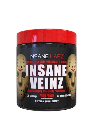 Insane Labz Insane Veinz Nitric Oxide Booster Agmatine Sulfate