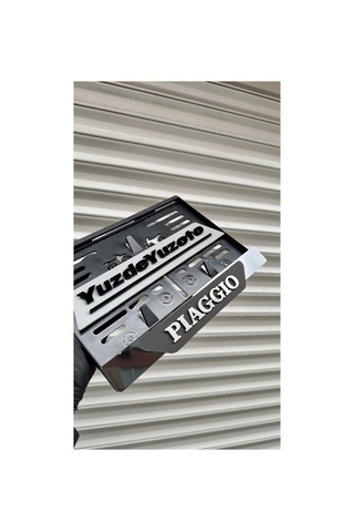 Pıaggıo Uyumlu Motor Plakalık - 857295091