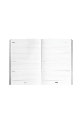 Montblanc Orta Boy Haftalık Planlayıcı Refill Defter 137135 Krem