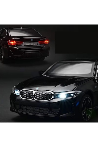 Bmw 325i Lcı 1:24 Ölçek Metal Model Araba - Açılır Kapılı, Sesli & Işıklı