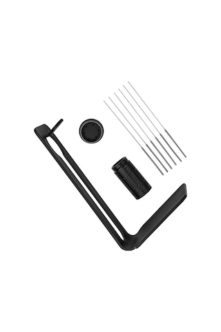 Kosona Kahve Tozu Dağıtıcı 6 İğne 0.4mm Manyetik Üstü Ve Yer Değiştirilebilir İğnelerle Düzgün Dağılım Sağlar Ayarlanamayabilir Tip Siyah