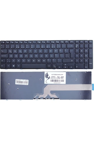 Dell Uyumlu Inspiron 15-5548, 15-5559, 17-5748 Klavye (Siyah)