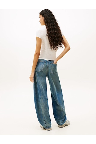 Tommy Hilfiger Tjw Slim Logolu T-shirt-12839 Beyaz