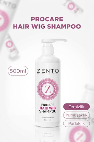 Zento Pro Care Haır Wıg Shampoo 500 Ml Tüm Saçlar
