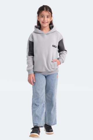 Slazenger Layne 2 Li Set Sweatshırt Siyah/gri - Gri/siyah
