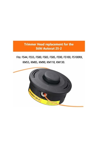 Stihl Auto Cut 25-2 İçin Düzeltici Kafası, Düzeltici Kafası Stihl Fs Ve Km Serisi Çalılık Tırpanlarına Uygundur