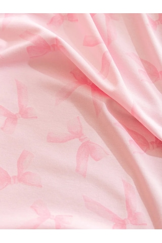 Baskılı Kız Bebek Battaniyesi 90x100 CM Pembe
