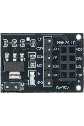 NRF24L01 Adaptör Kart NRF24L01+PA+LNA 8 Pin Dönüştürücü Devre 12 V