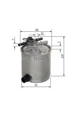 Nıssan Navara 2.5 Dci 01.2010 - 06.2014 Bosch Mazot Filtresi Filitre