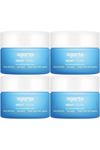 Agarta Doğal Yaşlanma Karşıtı Anti-age Gece Kremi Su Bazlı 50ml 13474293