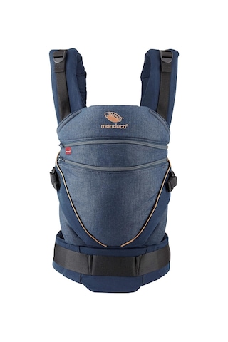 Manduca Xt/all-ın-one Bebek Taşıyıcı Organik Pamuk, 3.5-20 Kg, Esnek Taşıma Sistemi, Yeni Doğan Portbebe Lacivert Tek Ebat