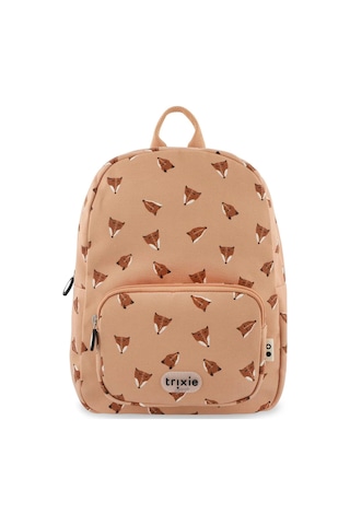 Trixie Backpack Print Fierce Fox - Okul Çantası Karışık