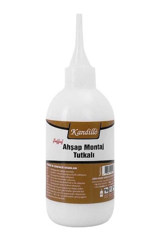Şeffaf Ahşap Montaj Tutkalı, 250gr. Ağaç Ahşap Mdf Parke Yapıştır
