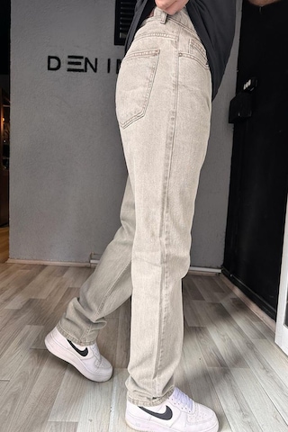 Kaizer Denim Erkek Haki Baggy Pantolon-Erkek Açık Haki