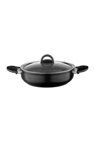 Leggno 7 Parça Granit Set 18 Cm & 22 Cm Derin Tencere Renkli