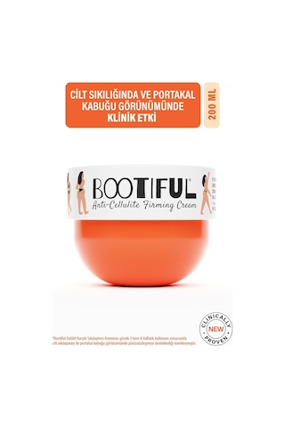 Bootiful Selülit Karşıtı Sıkılaştırıcı Krem 200 ML