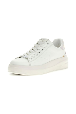 Guess Elbina Kadın Deri Sneaker Ayakkabı Flpe11lea12 Beyaz