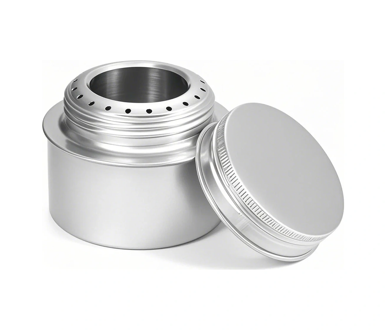 Yunboo Alüminyum Alkol Fırını Hwl-34a Gümüş - Ultra Hafif, Dayanıklı, Kamp Ve Doğa Etkinlikleri İçin Taşınabilir Gümüş