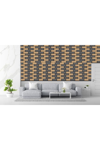 Winflex Eko Tuğla Mix Akustik Ahşap Panel