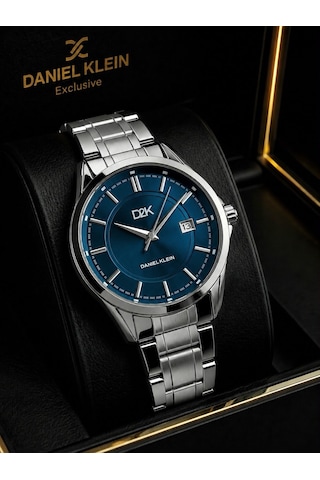 Daniel Klein Nişan Ve Damat Saati Çelik Kordon 2 Yıl Garantili 3 Atm Erkek Kol Saati Edk.14491.6 Gümüş