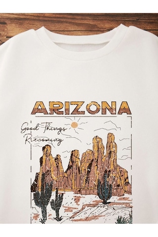 Altamira Unisex Arizona Bisiklet Yaka Sweatshirt 001