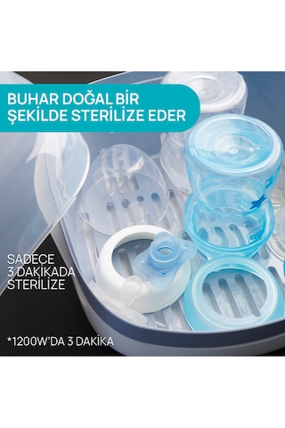 Chicco Buharlı Mikrodalga Sterilizatörü 00065846600000