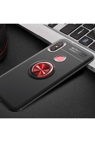 Xiaomi Redmi Note 6 Pro Kilif Yüzüklü Magnetli Ravel Case 392473510