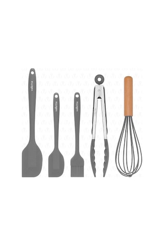 Valletta Vlt1132 Fugazi 5'li Spatula Set Gri Diğer