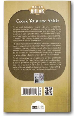Çocuk Yetiştirme Ahlakı - Muhteşem Ahlak Serisi 3