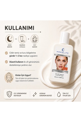 Çareburada Dermo Plus Cilt Tonu Eşitleyici Yüz Kremi 50 Ml Spf 50+ Koruma