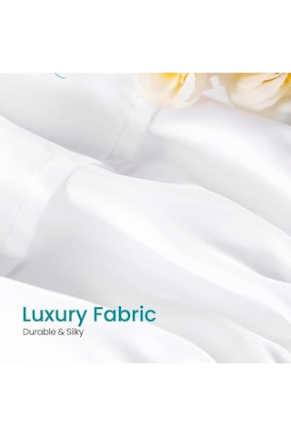 Novahub Bej 4 Boyut 14 İnç Damla Elastik Fırfır Yatak Etekleri 80x60inch 200x150cm Bej