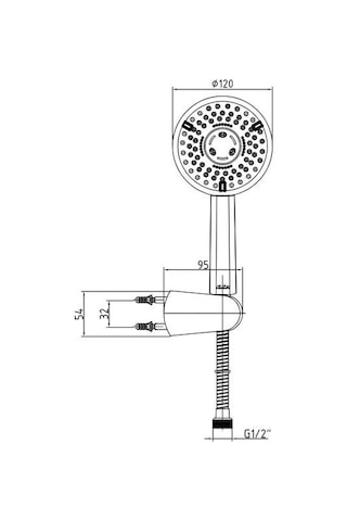 Eca Star Mafsallı Banyo Üst Takım 102117347 E.C.A. Krom