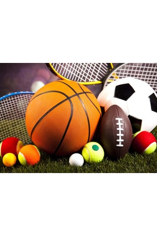 Doğuş 3Boyutluhalı 3D-910 Top Spor Halı 100X140Cm