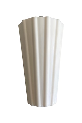 Armut Beyaz Plastik 12cm Ayak 8mm Vidalı Mobilya Koltuk Baza Ayağı 12cm Beyaz 8mm Vidalı 4 Adet Beyaz
