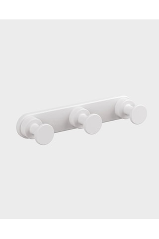 Tecno White Askı, Üçlü - Mat Beyaz Mat Beyaz