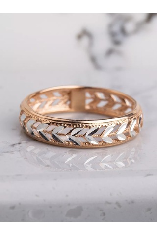 Alekseev Jewellery 925 Ayar Gümüş, 585 Gümüş, Taşlı Olmayan Takı Yüzüğü 167781331 Altın