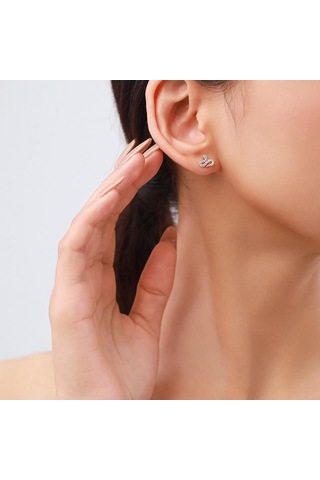 Tancise 925 Ayar Gümüş Zirkon Küpe Damla Küpe Kadınlar Için Düğün Hediyeleri