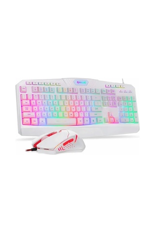 Redragon S101 Kablolu Oyun Klavyesi Ve Faresi White