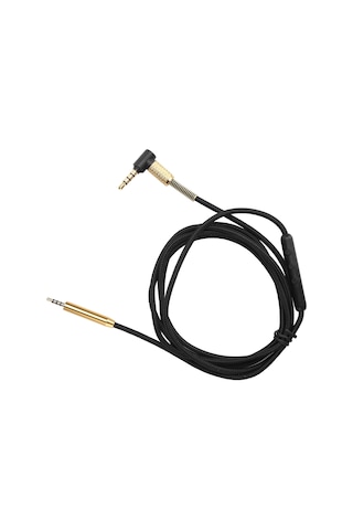 Yaleker 2.5mm'den 3.5mm'ye Ses Çevirici Kablosu, Ofc Bakır Çekirdekli, Mikrofonlu, 1.5m Uzunlukta, Akg Y40/y50/y45, Creative Lıve2, Jbl S700, Bose Qc25/qc35 Uyumlu Siyah