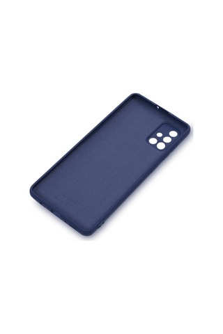 Samsung Uyumlu Galaxy A71 Kılıf Zore Mara Lansman Kapak-Siyah
