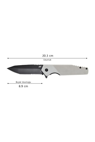 Schrade Usa Shudder Assist Folder Aus-10 Çelik Kamp Çakı 1159289 Gümüş