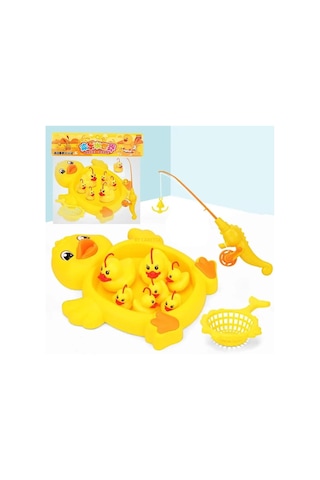 Mıknatıslı Olta İle Havuzlu Ördek Tutma Oyunu