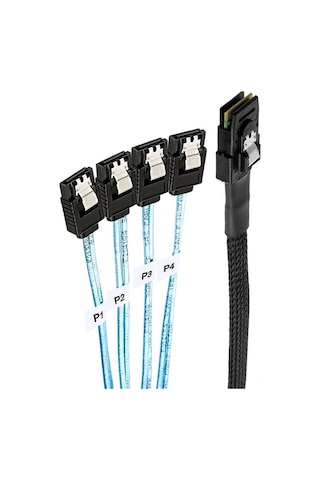 Ebitda Yüksek Hızlı Mini Sas Sff-8087 - 4 Sata Kablo 12gbps, 22.5gbit/s, Optimized For Speed