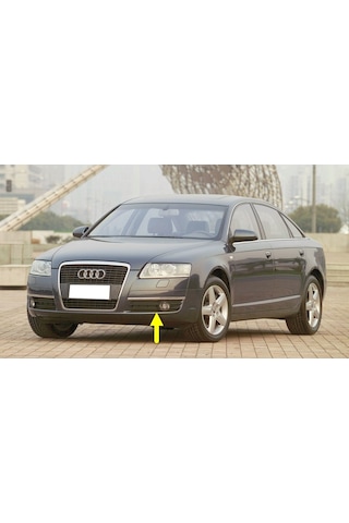 Audi A6 C6 2005-2008 Sol Sis Farı Çerçevesi Izgarası 4F0807681A