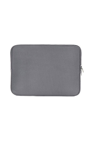Yifomall 13" Dizüstü Bilgisayar Ve Ultrabook Kılıfı - Gri Renk, Hızlı Fermuar Açılışı, Yumuşak Köpük Döşeme, İnce Tasarım Siyah