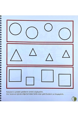 3 Yaş Cıvıl Cıvıl Kavramlar Kitabı Eğiten Kitap