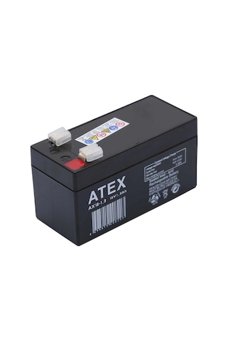 Atex Ax12-1.3 12v 1.3ah Akü